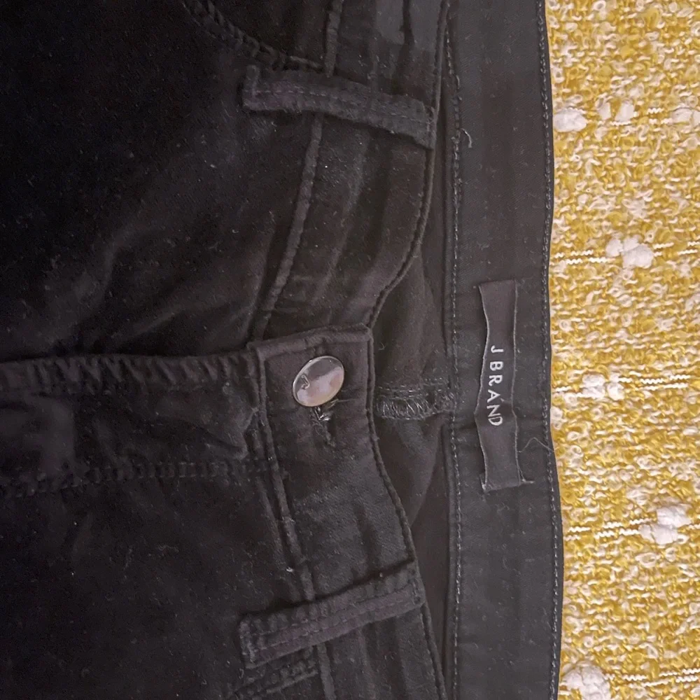 Black Velvet Pants